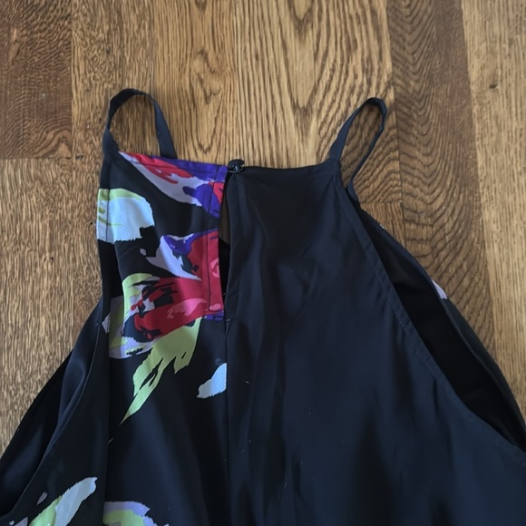 INC International Concepts Women’s Floral Halter Maxi Dress Size 12 - Picture 6 of 7